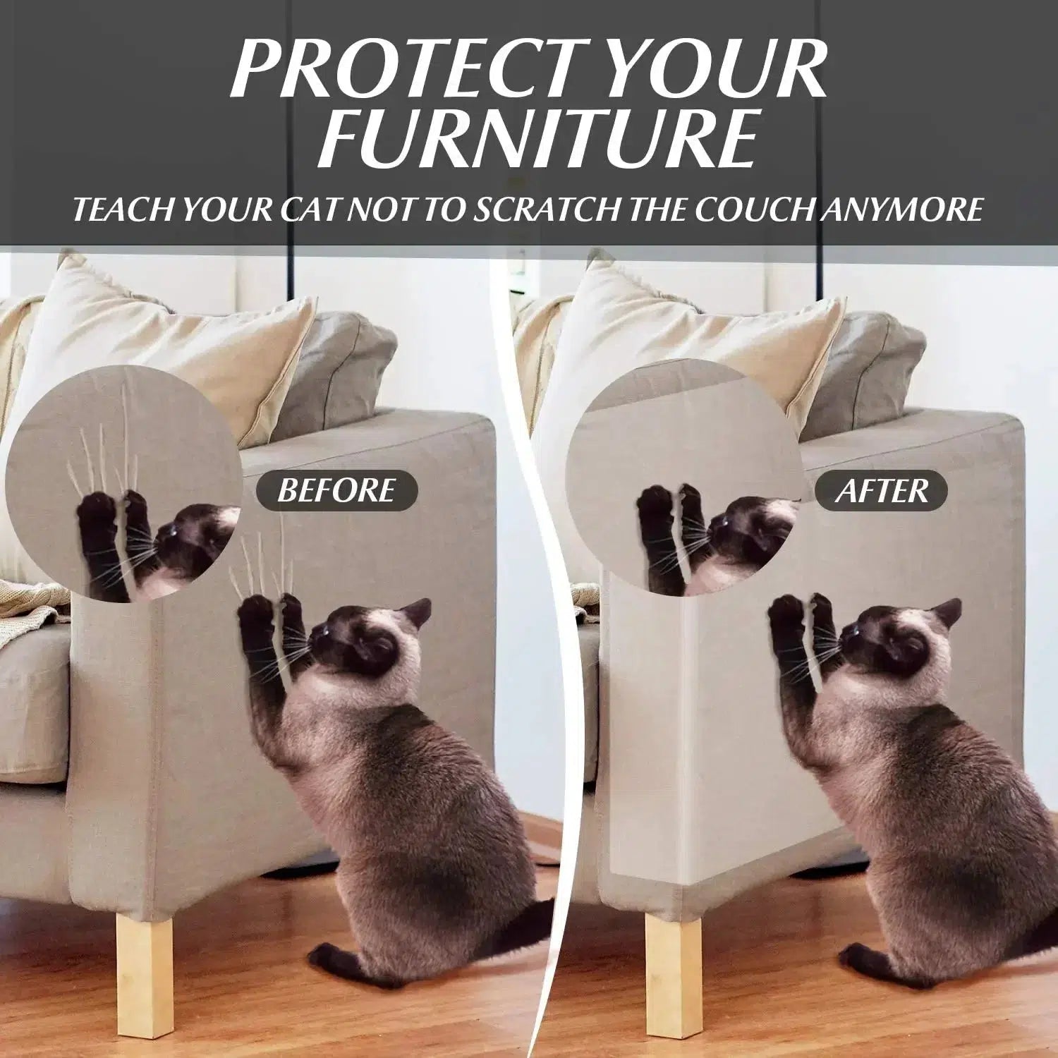 PawControl™ Cat Scratch Furniture Protector