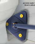 Triton™ 360° Rotation Self-Squeeze Triangular Mop