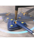 Triton™ 360° Rotation Self-Squeeze Triangular Mop